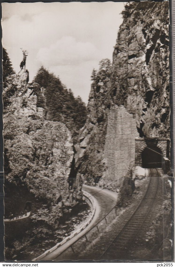 HÖLLENTAL im Südschwarzwald - Beim Hirschsprung mit Jägerpfad -  nicht gelaufen  ( AK 6316)