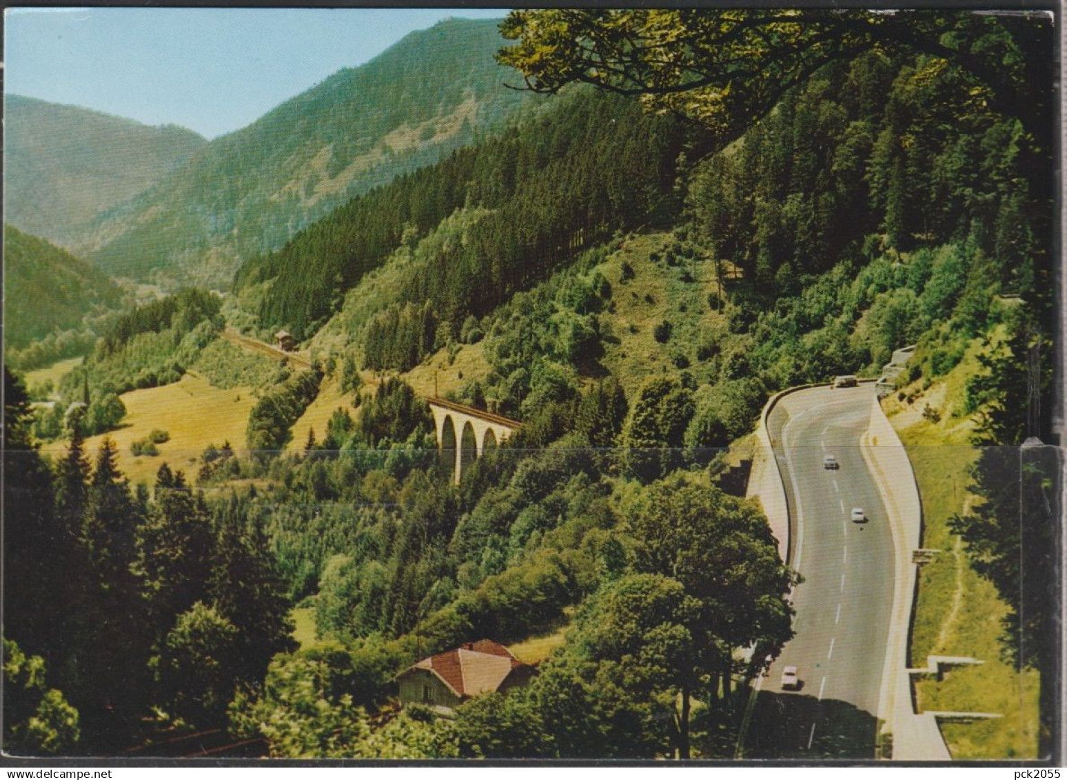 HÖLLENTAL im Südschwarzwald - Ravennaviadukt -nicht gelaufen  ( AK 6310)
