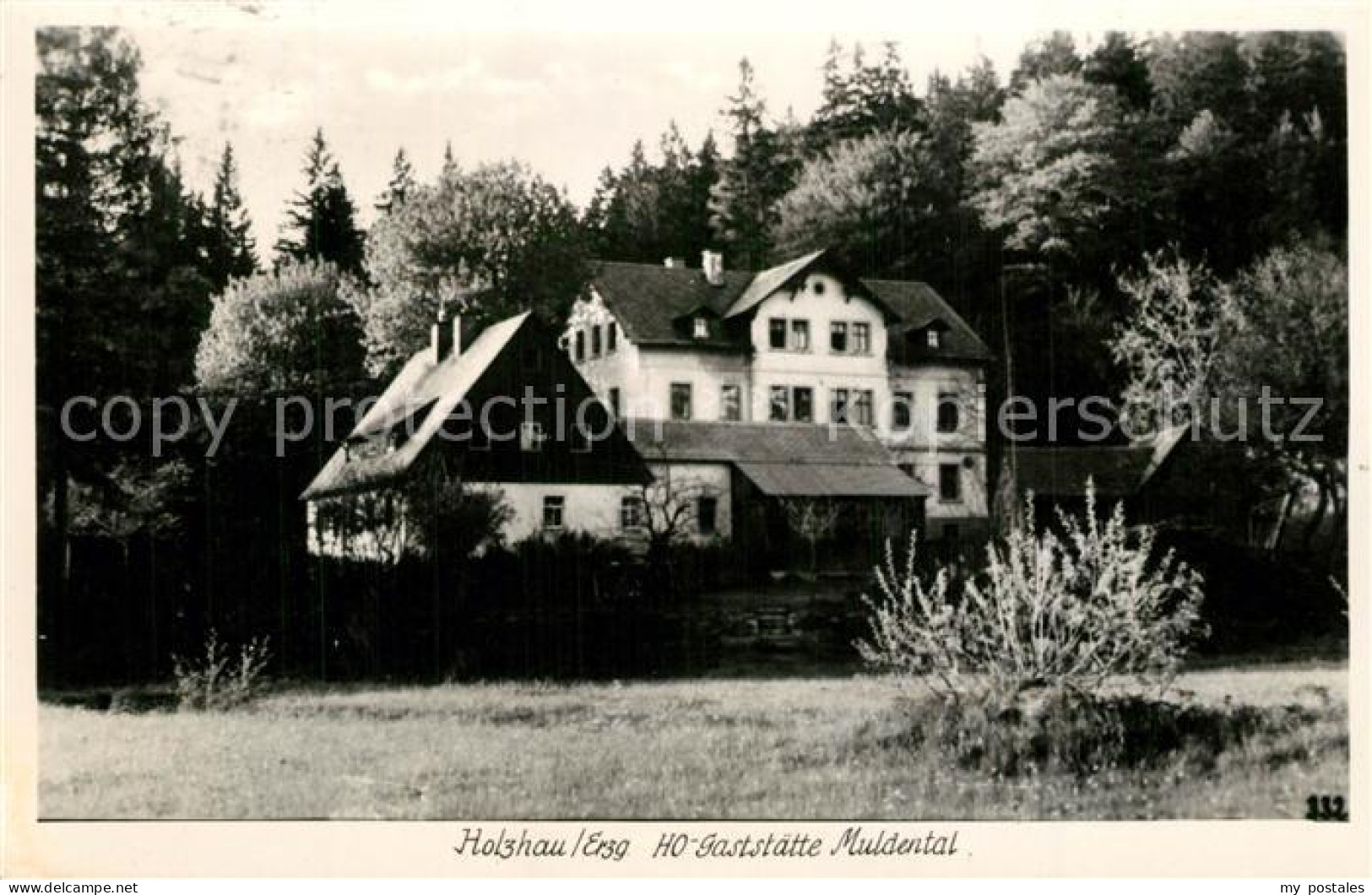 Holzhau Brand-Erbisdorf HO Gaststaette Muldental