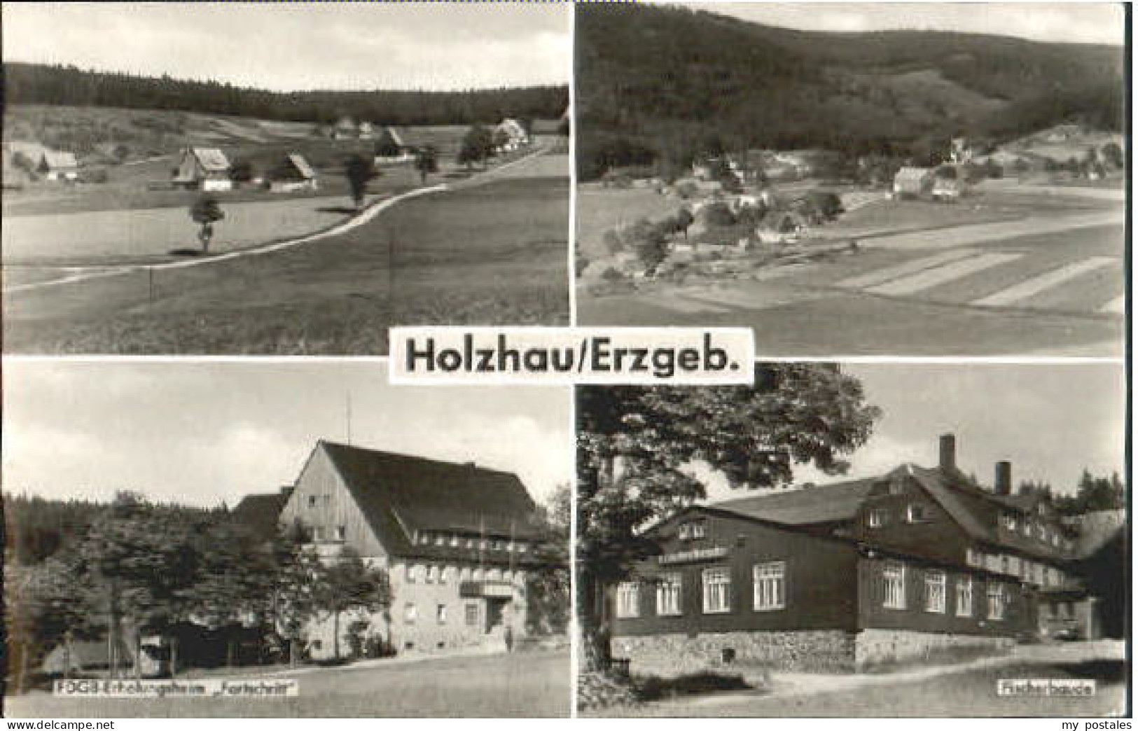Holzhau Rechenberg-Bienenmuehle Holzhau Erholungsheim Fischerbaude x 1959