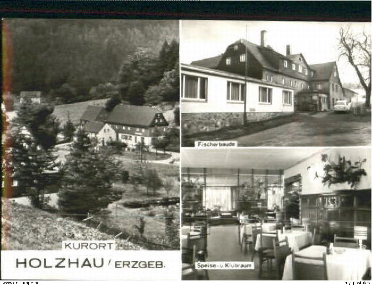 Holzhau Rechenberg-Bienenmuehle Holzhau  ungelaufen ca. 1965