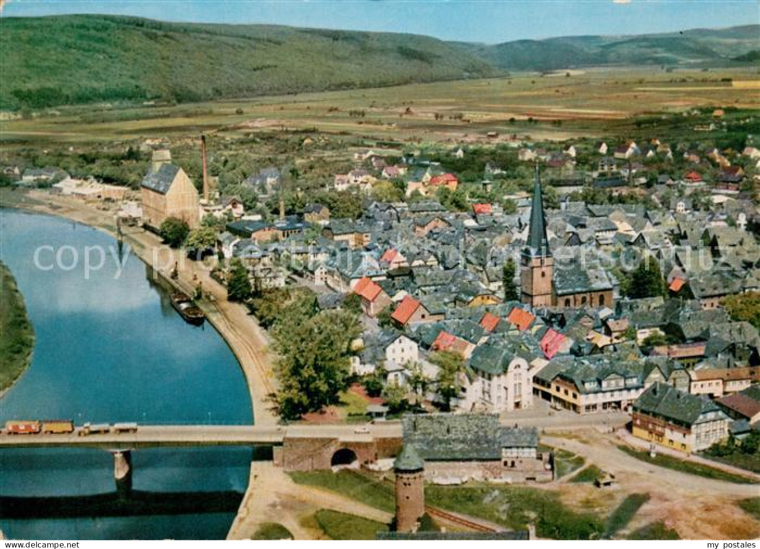 Holzminden Weser Fliegeraufnahme