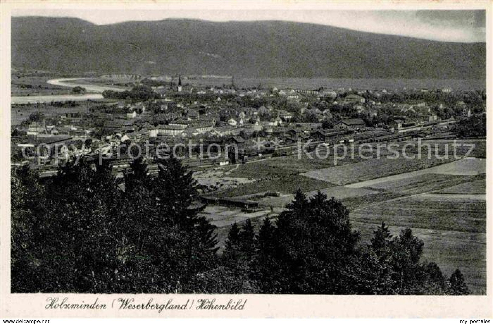 Holzminden Weser Luftaufnahme