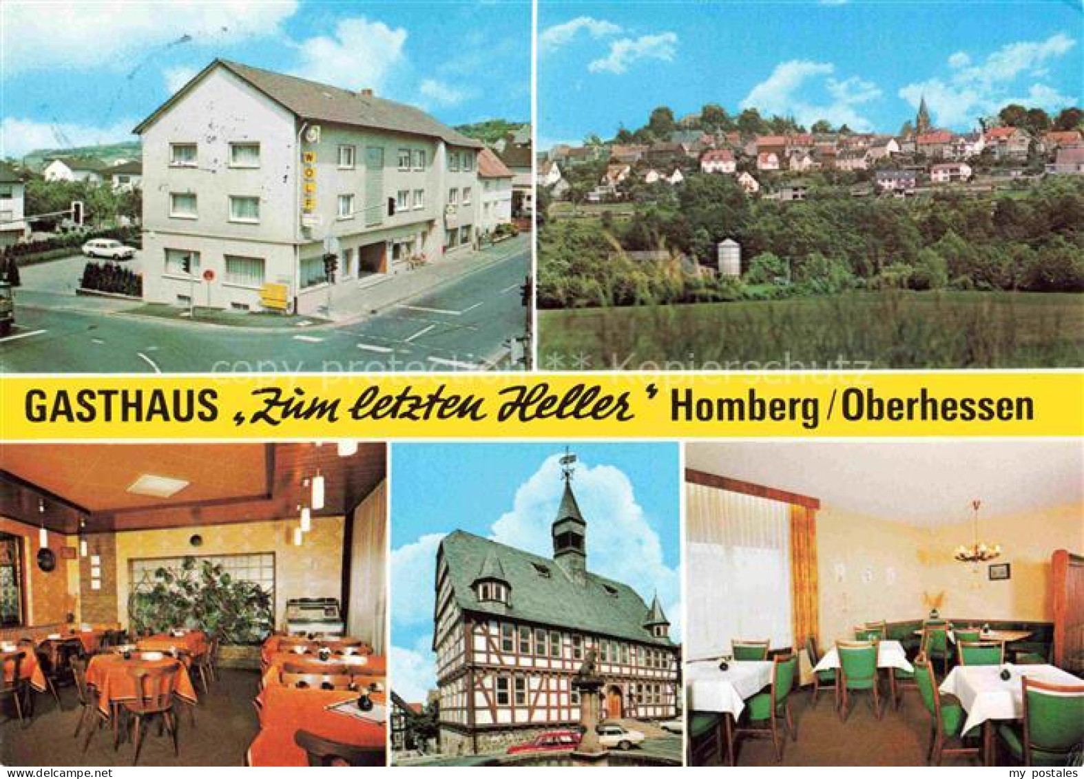 Homberg Ohm Vogelsbergkreis Oberhessen Gasthaus Pension Zum letzten Heller