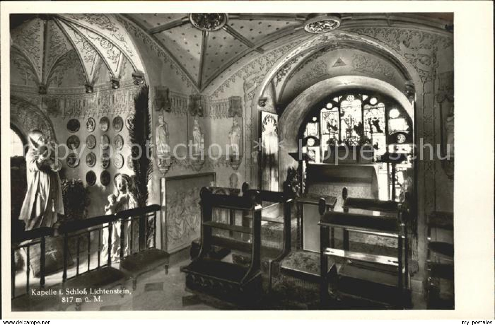 Honau Lichtenstein Kapelle im Schloss Lichtenstein