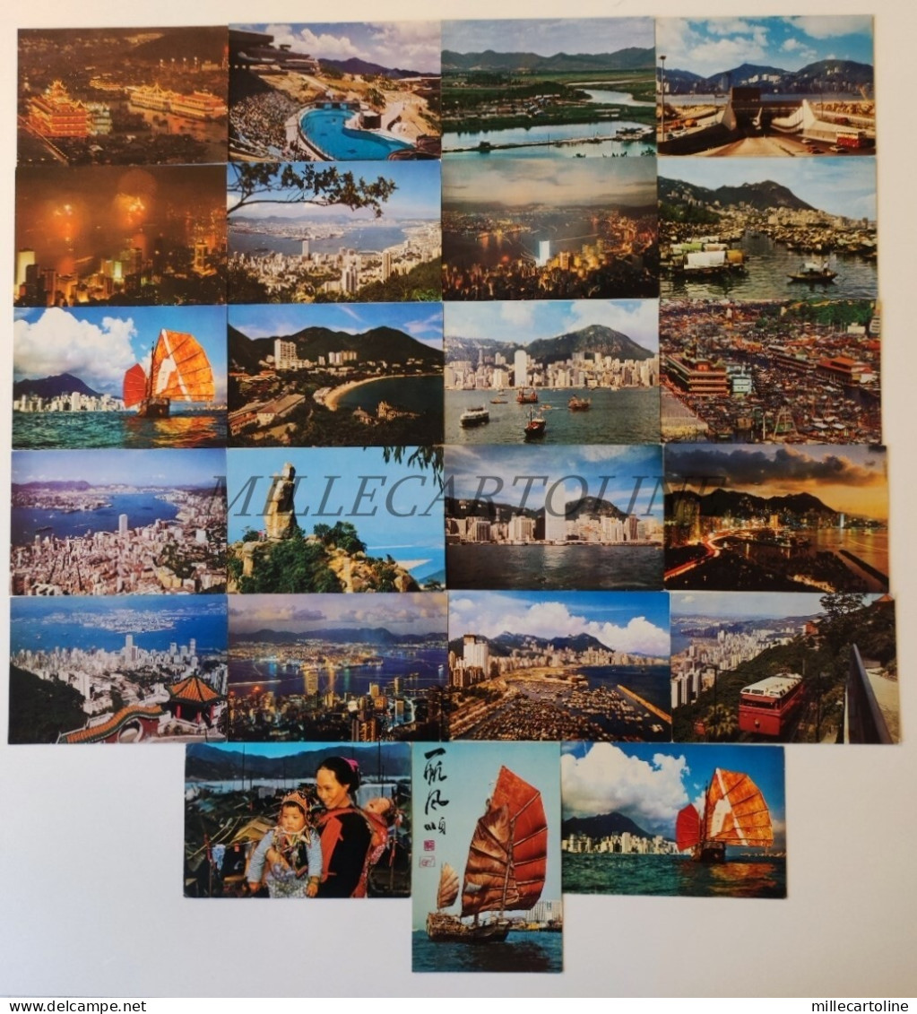 HONG KONG - Lot of 23 Postcards Ed.Gpo Box 6514