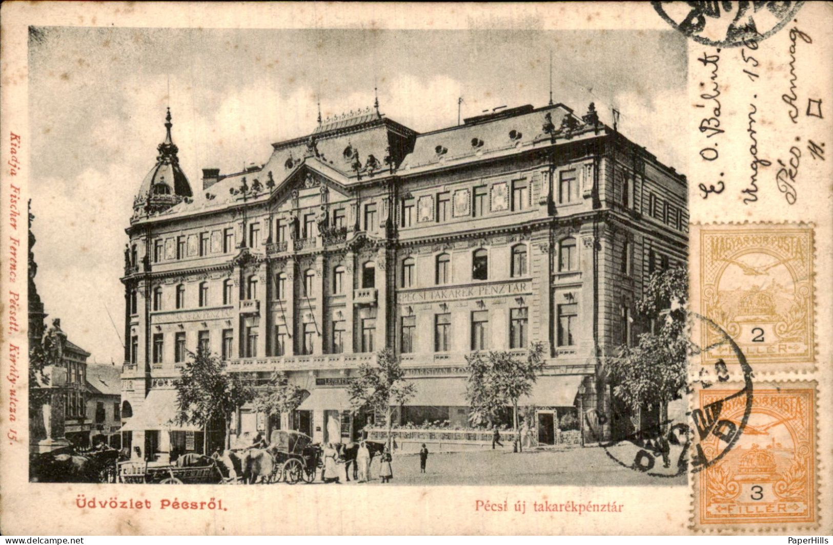 Hongarije Hungary - Pécsröl