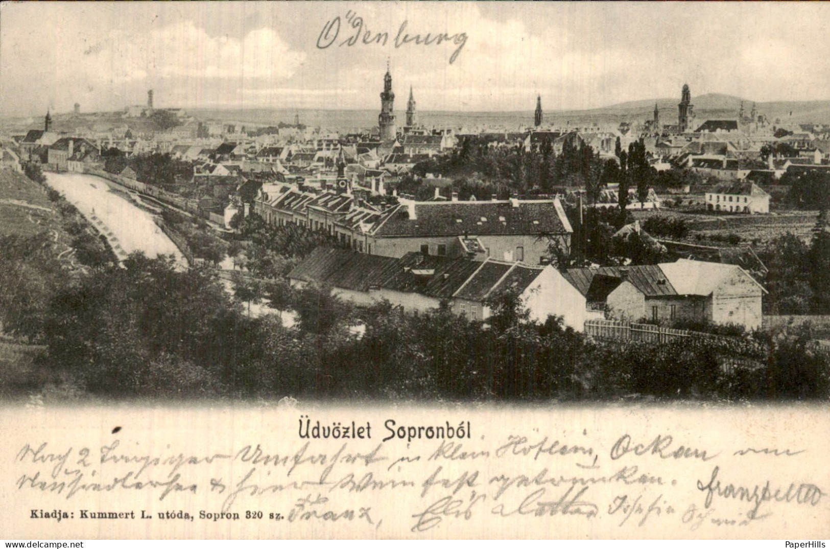 Hongarije Hungary - Üdvözlet