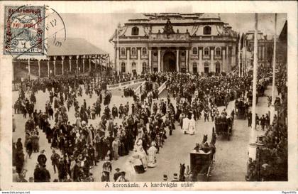 Hongarije Hungary - A koronázás