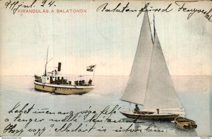 Hongarije Hungary - Balatonon