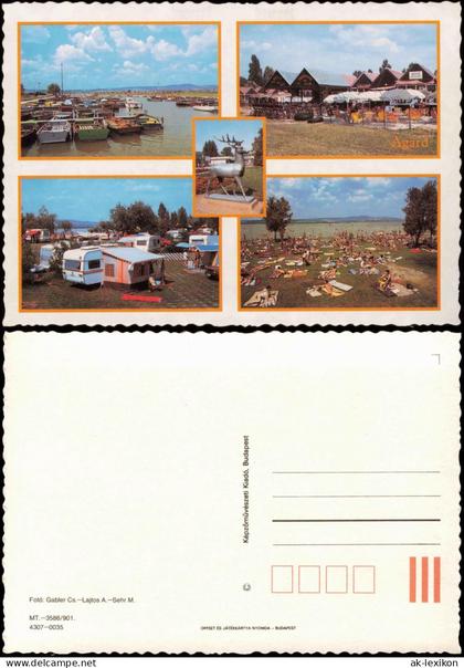 Postcard .Ungarn Agard Mehrbildkarte Ungarn (Allgemein) 1975