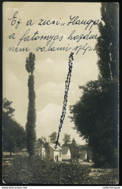 ZICS  1927. Fotós képeslap