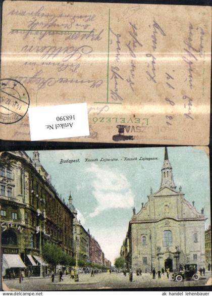 168390,Budapest Kossuth Lajosgasse Automobil Personen 1917