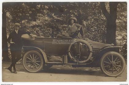 AUTOMOBIL 1911. fotós képeslap