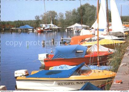 Balaton Plattensee Boote am Steg