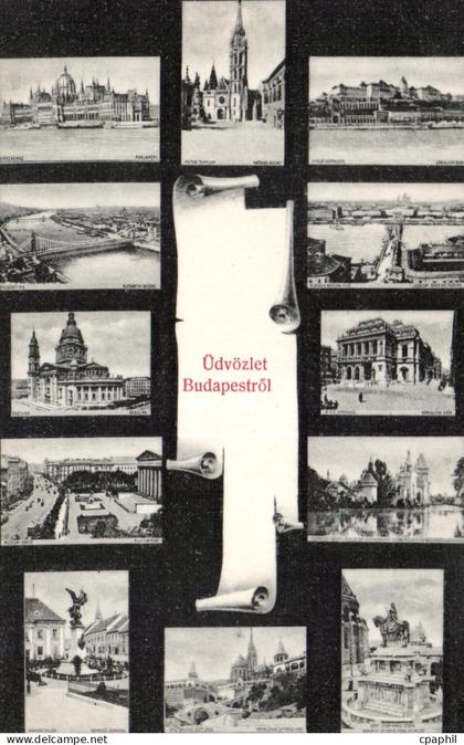 CPA Odvozlet Budapestrol Hongrie Hungary
