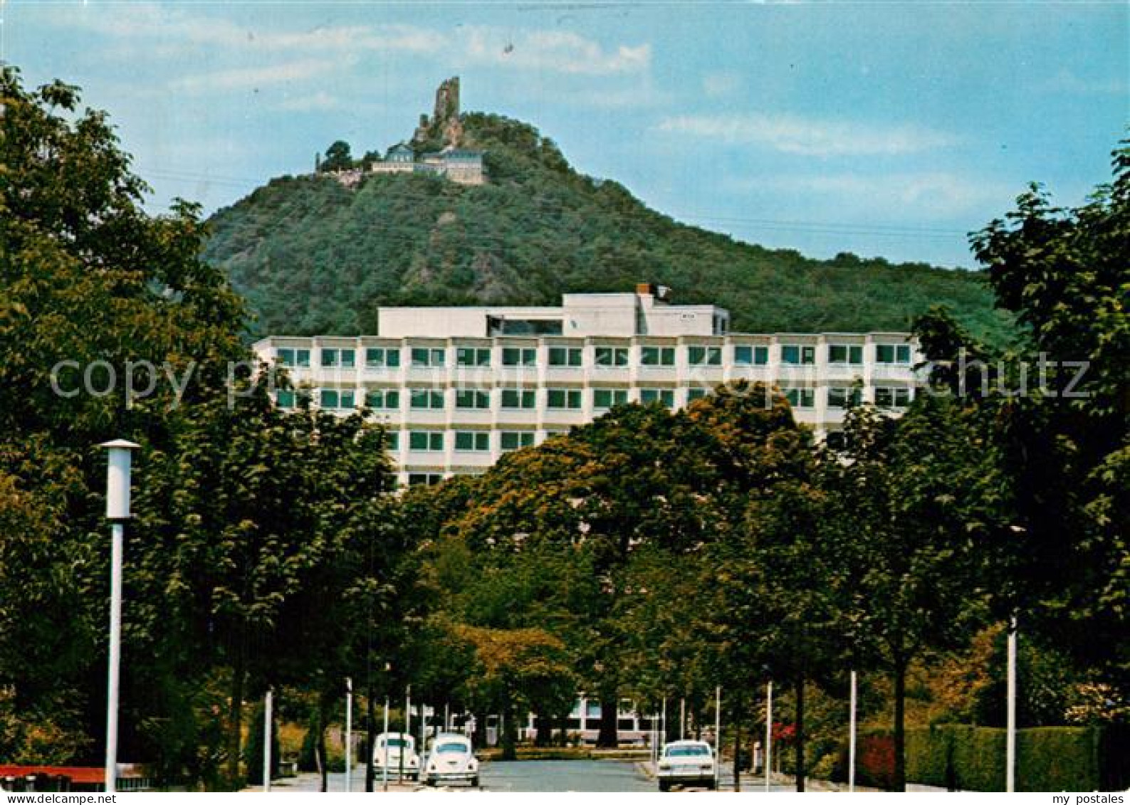 Honnef Bad Kurklinik Drachenfels Burg Drachenfels
