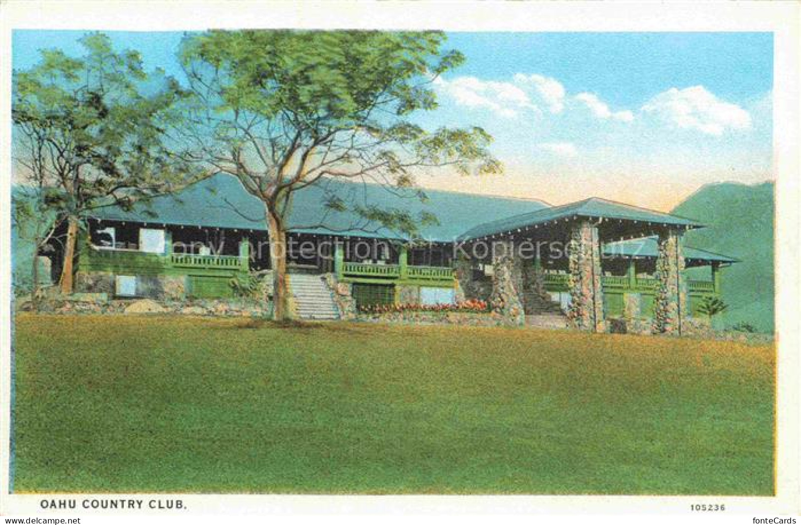 Honolulu Hawaii USA Oahu Country Club