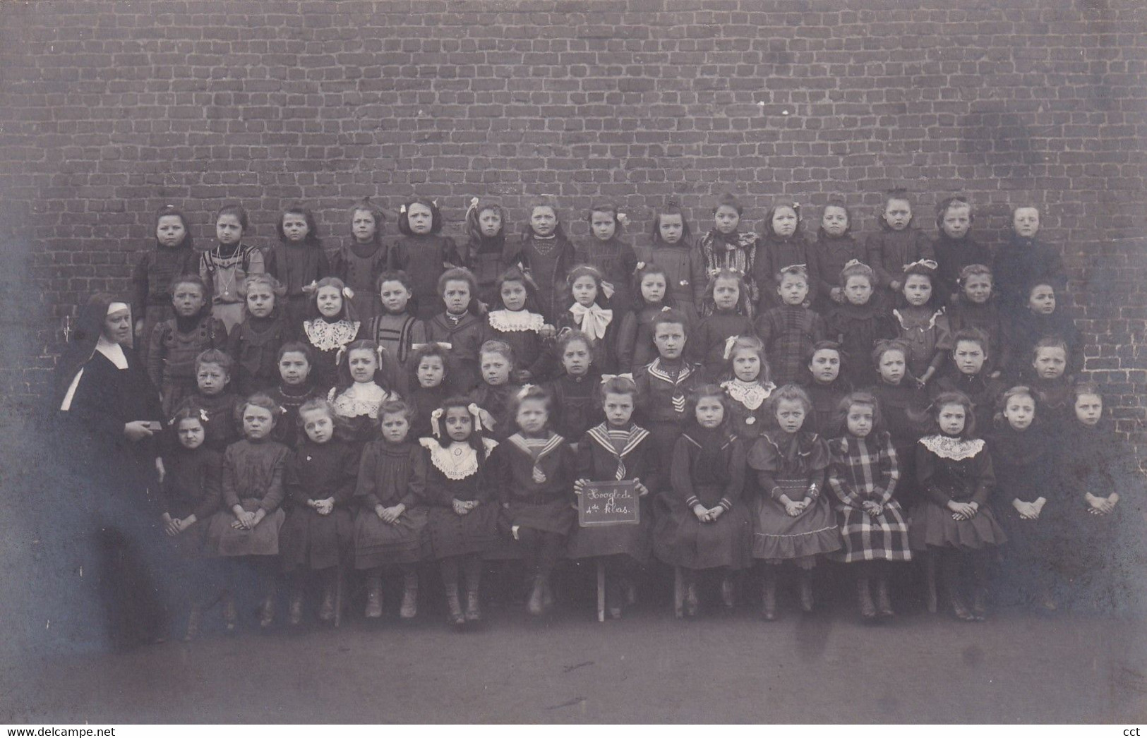 Hooglede FOTOKAART  4° klas  1911