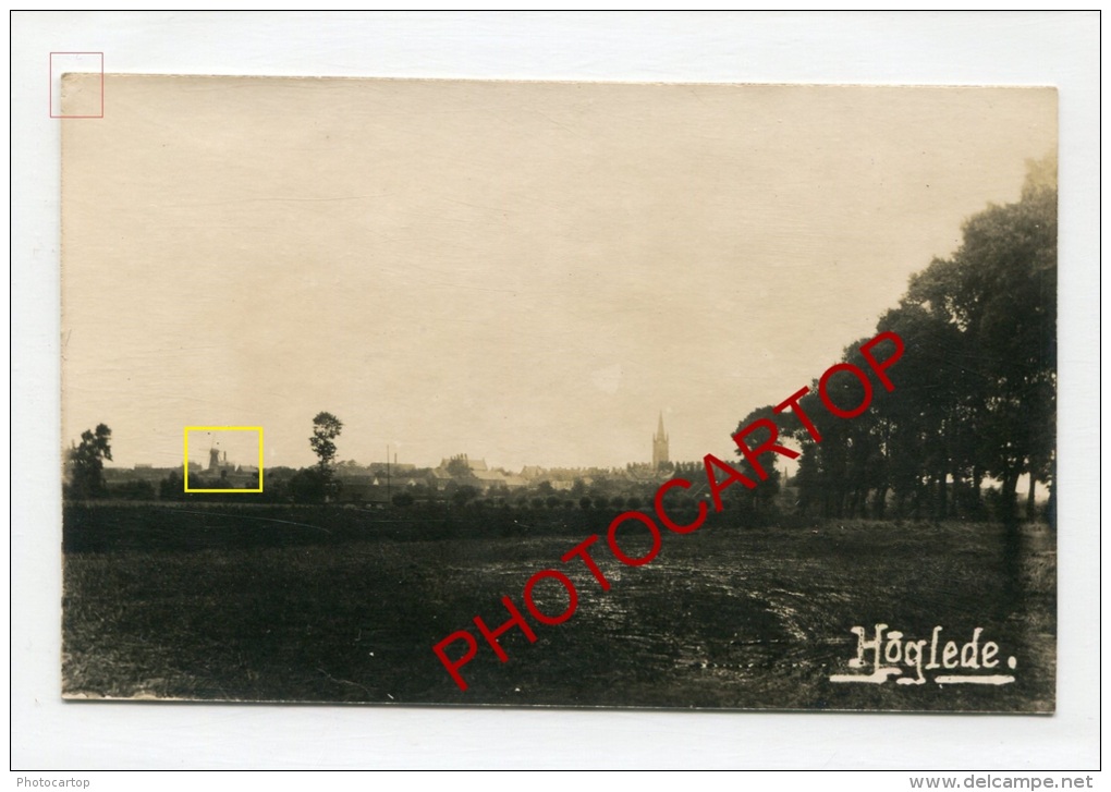 HOOGLEDE-MOULIN-Carte Photo allemande-Guerre 14-18-1WK-BELGIQUE-BELGIE N-Flandern-