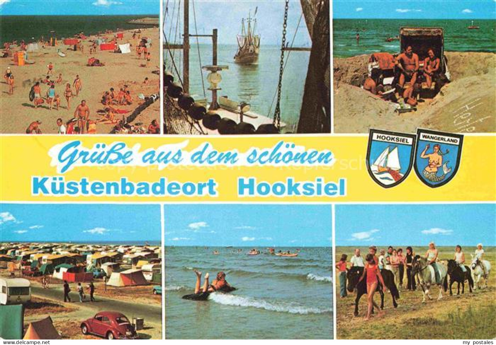 Hooksiel Nordseebad Wangerland Friesland Niedersachsen Strandpartien Camping Fis