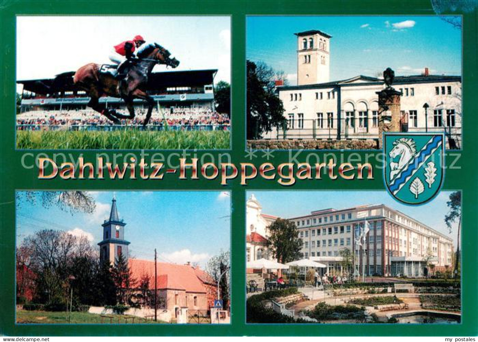 Hoppegarten Galopprennbahn Schloss Ev Dorfkirche Median Klinik
