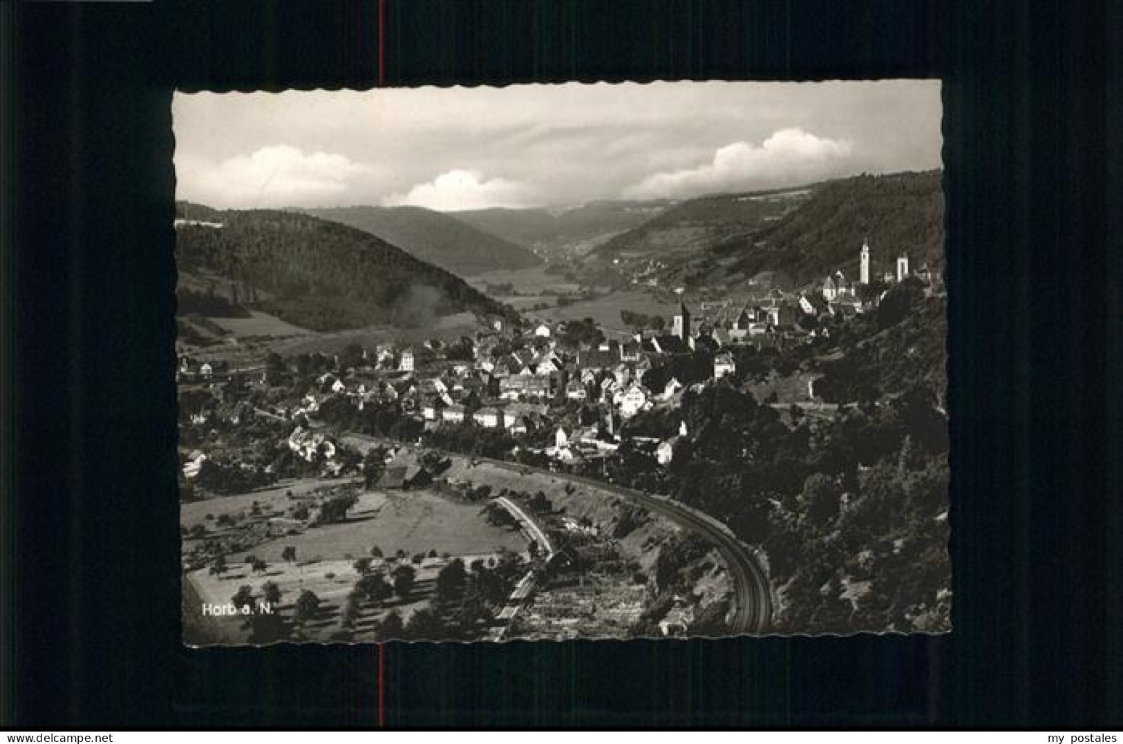 Horb Neckar Fliegeraufnahme