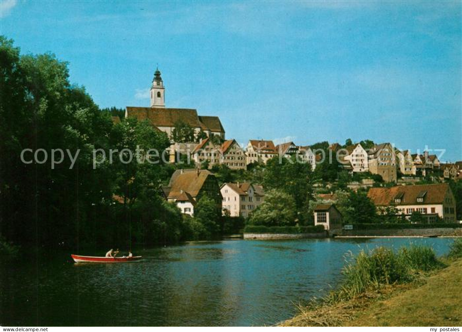 Horb Neckar Partie am Neckar