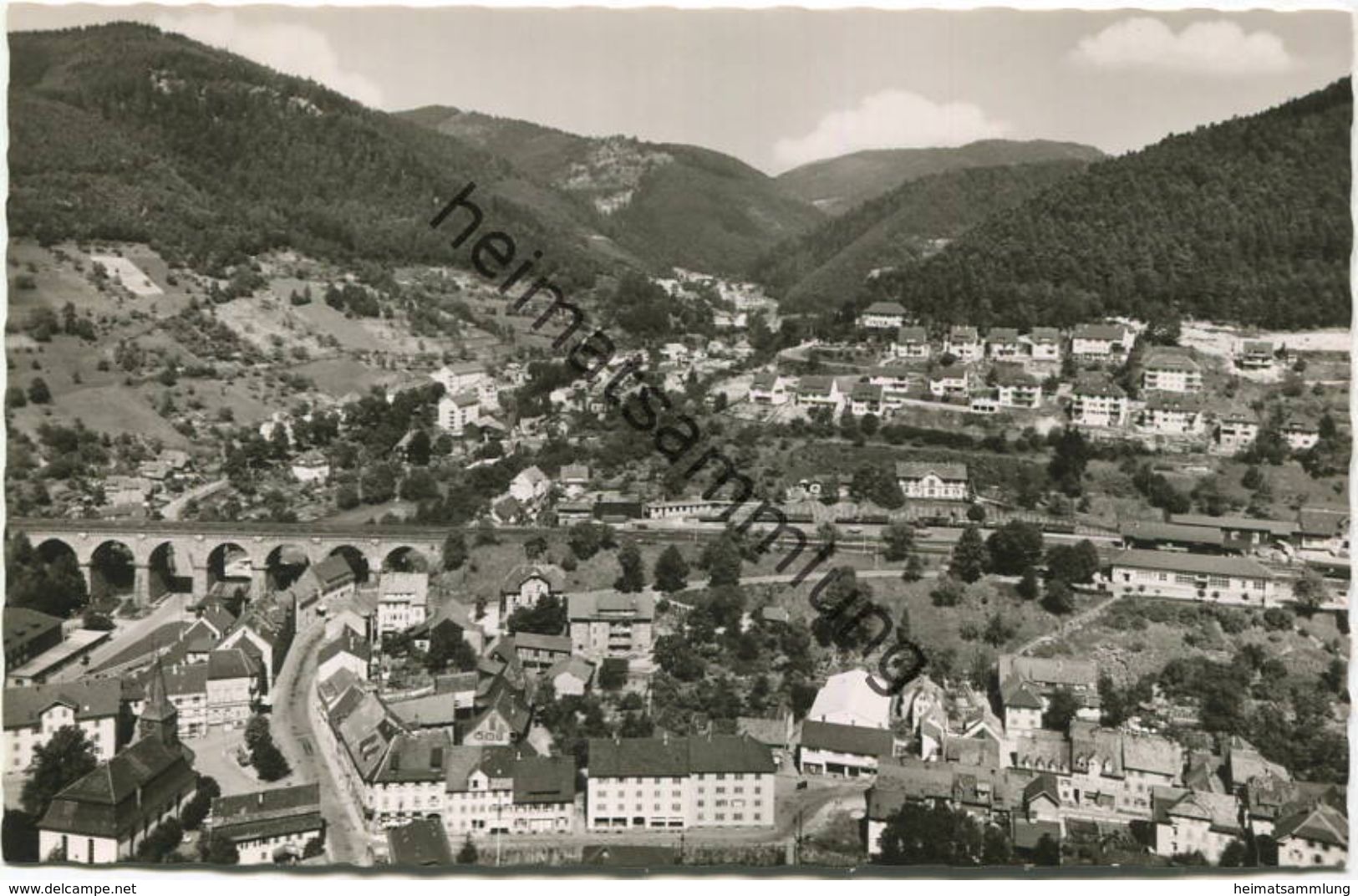 Hornberg - Foto-AK 60er Jahre - Verlag Werner Tuttlingen