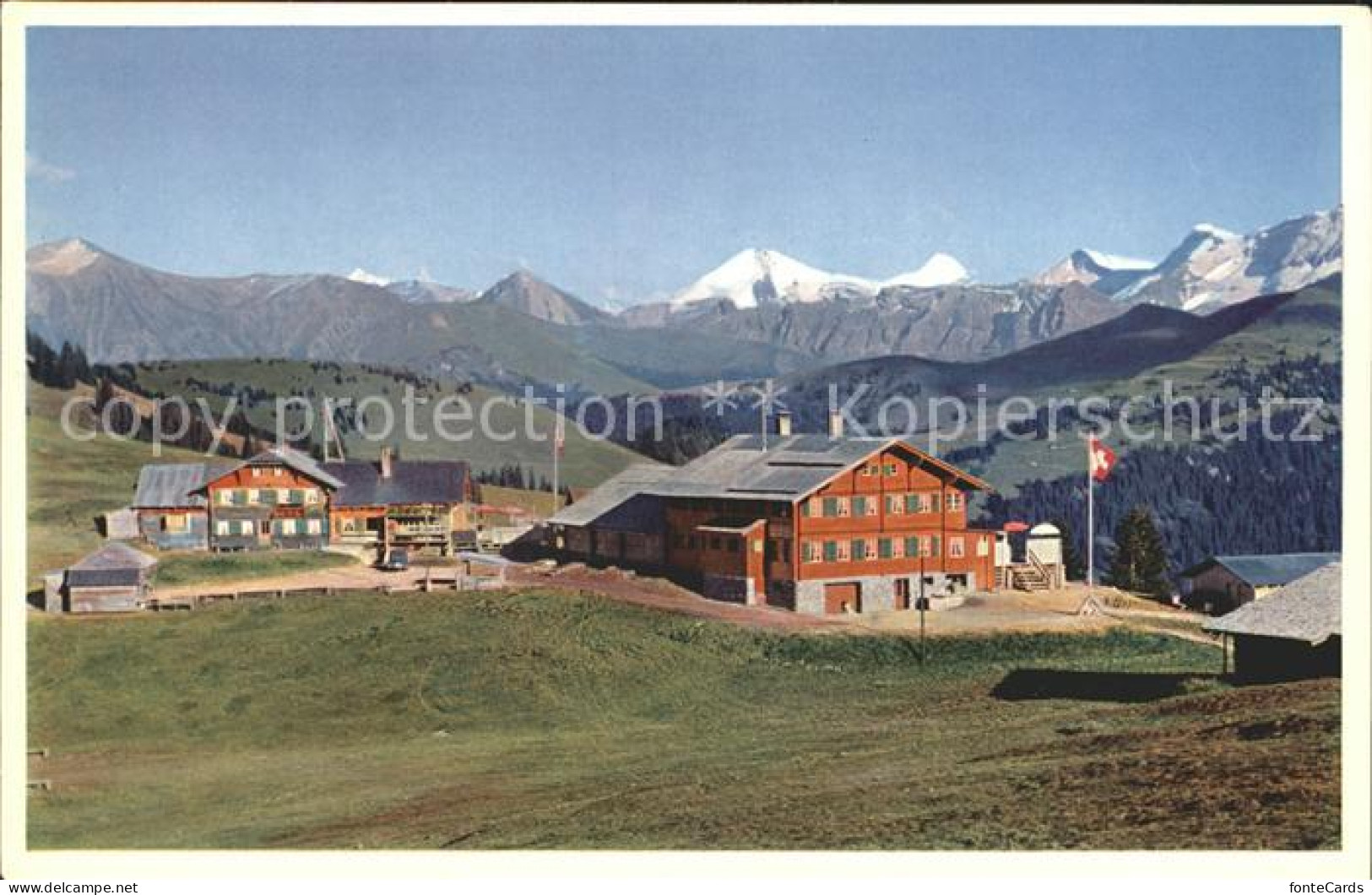 Hornberg Saanenmoeser Bergrestaurants Hornfluh und Hornberg