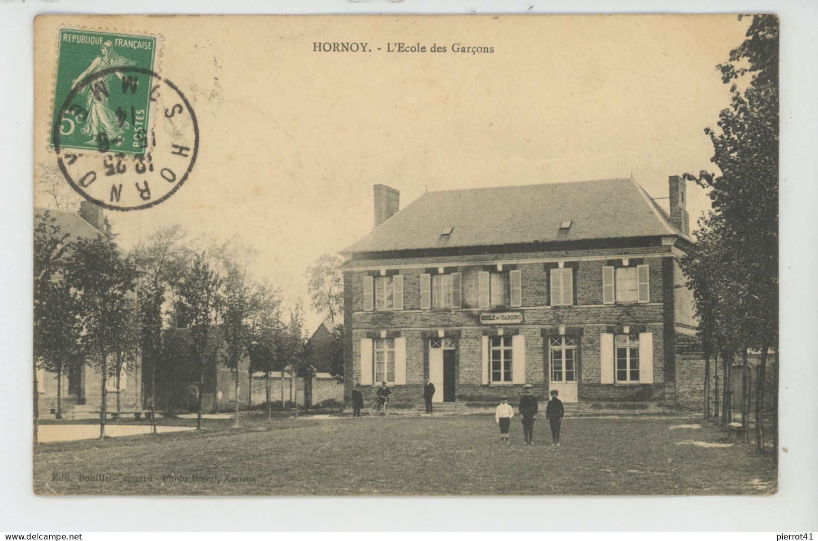 HORNOY LE BOURG - L'Ecole des Garçons