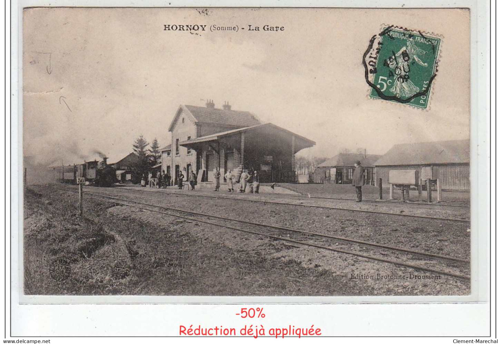 HORNOY - Le bourg - très bon état