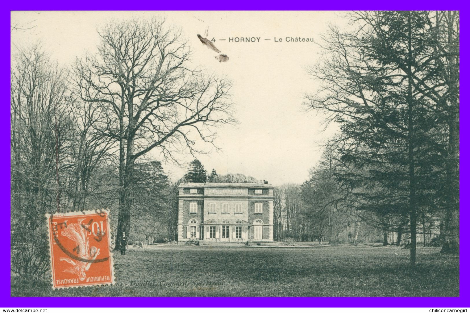 HORNOY - Le Château - 1911