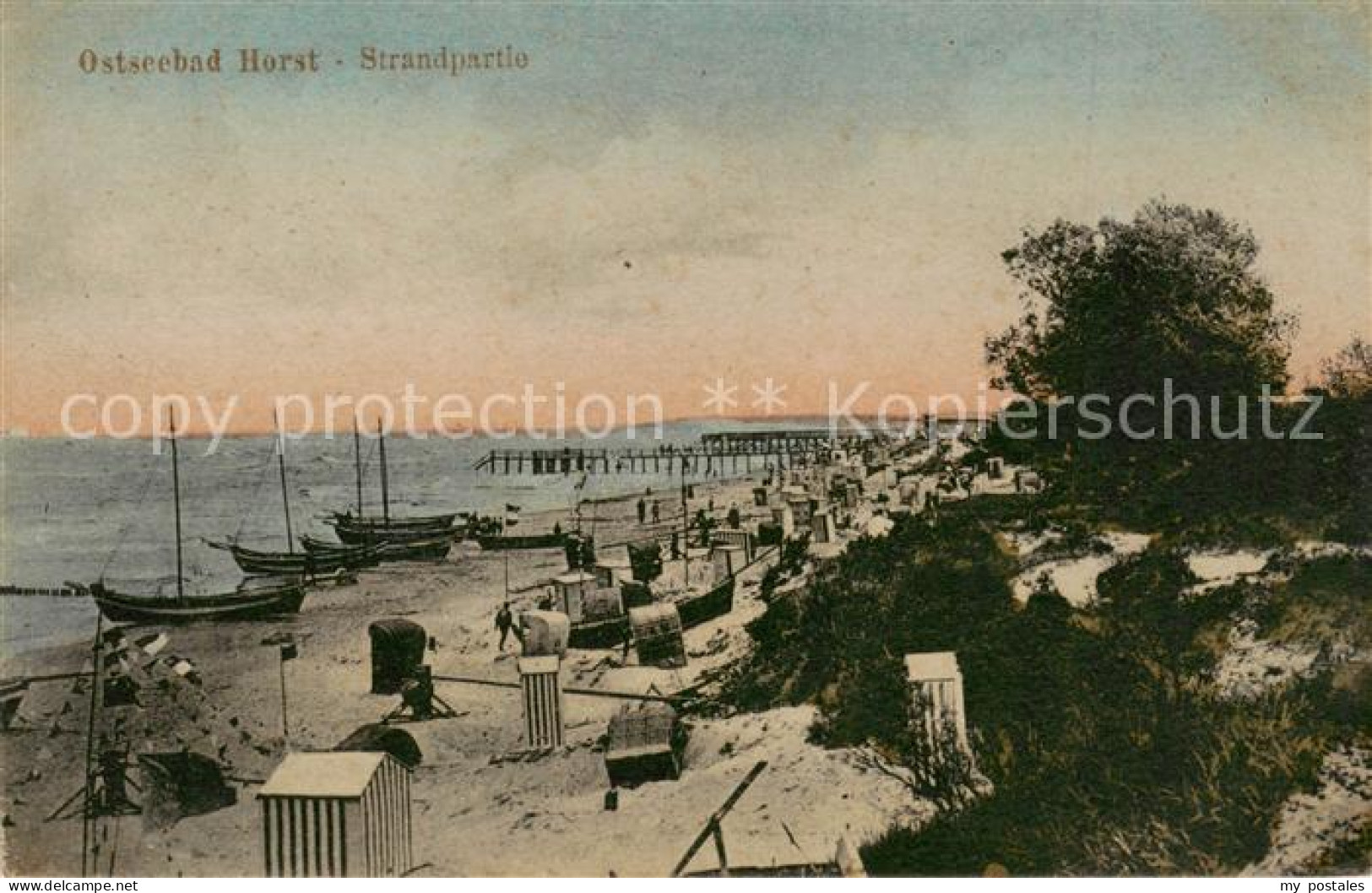 Horst  Ostsee Niechorze Strandpartie