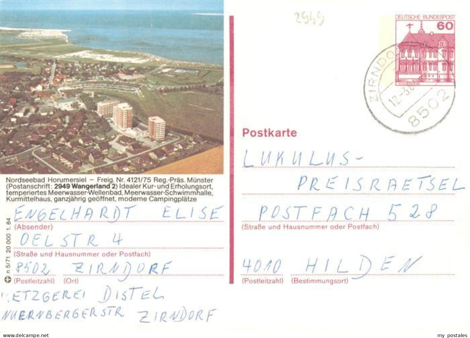 Horumersiel Wangerland Fliegeraufnahme