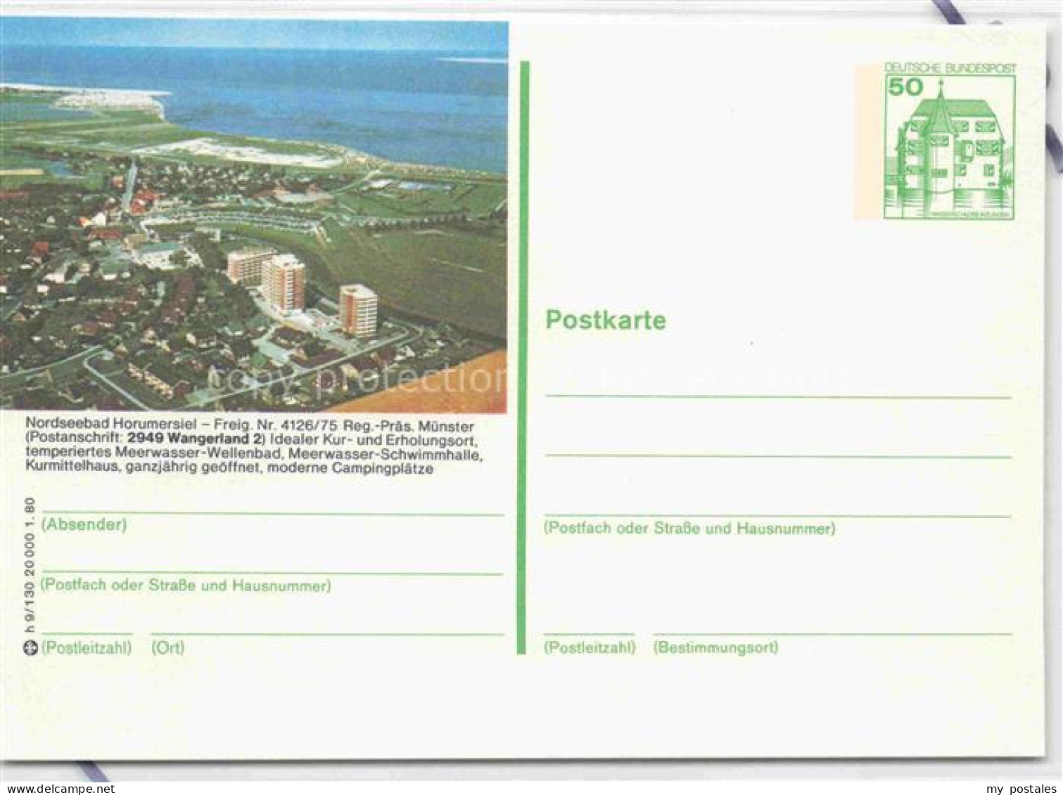 Horumersiel Wangerland Friesland Niedersachsen Panorama Nordseebad Luftaufnahme