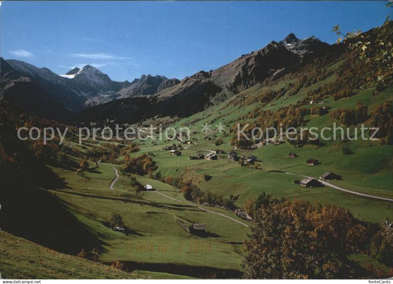 Horw Steinibach mit Wichlenberg Hausstock und Kaerpf