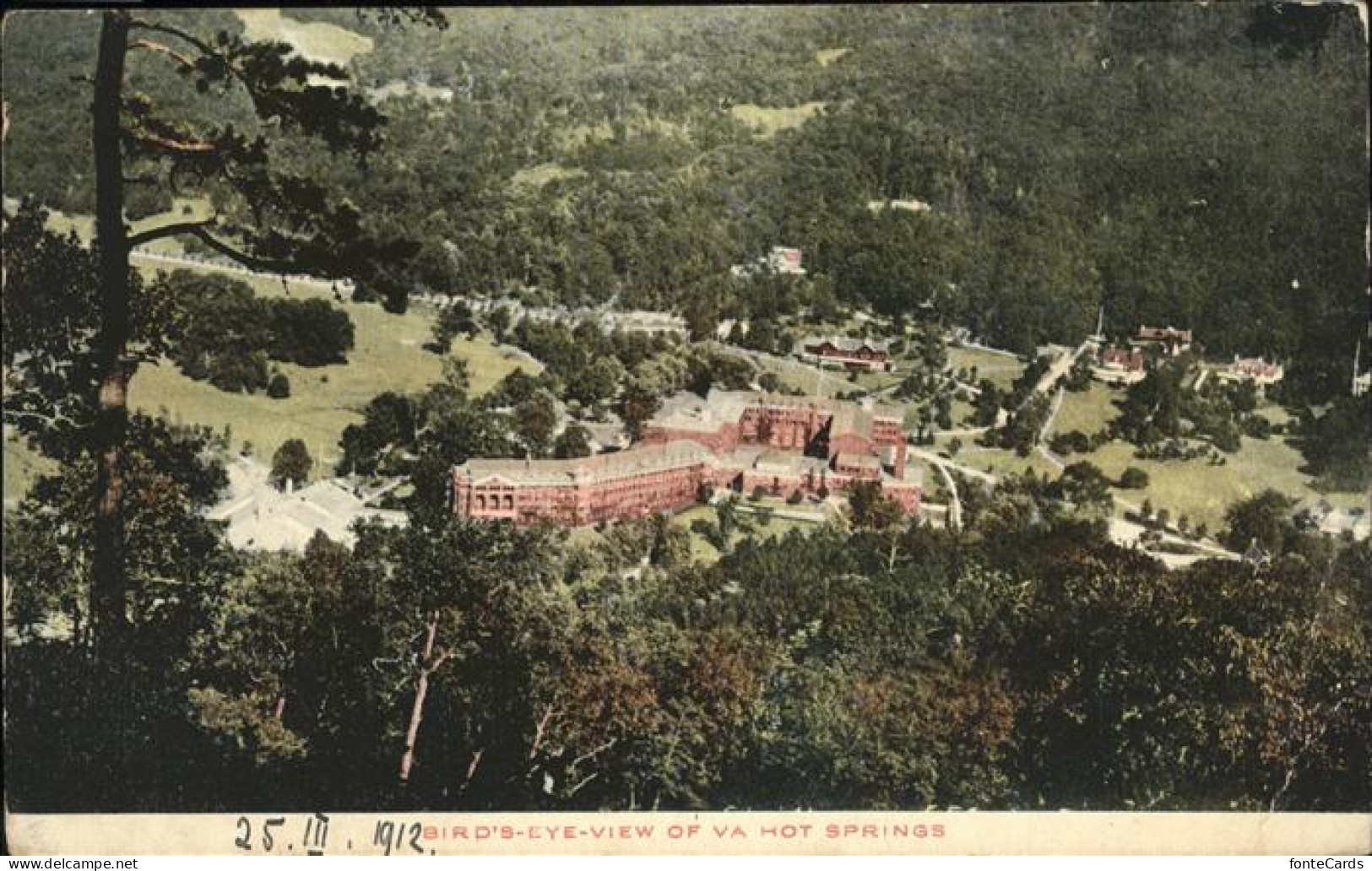 Hot Springs Virginia Flugbild