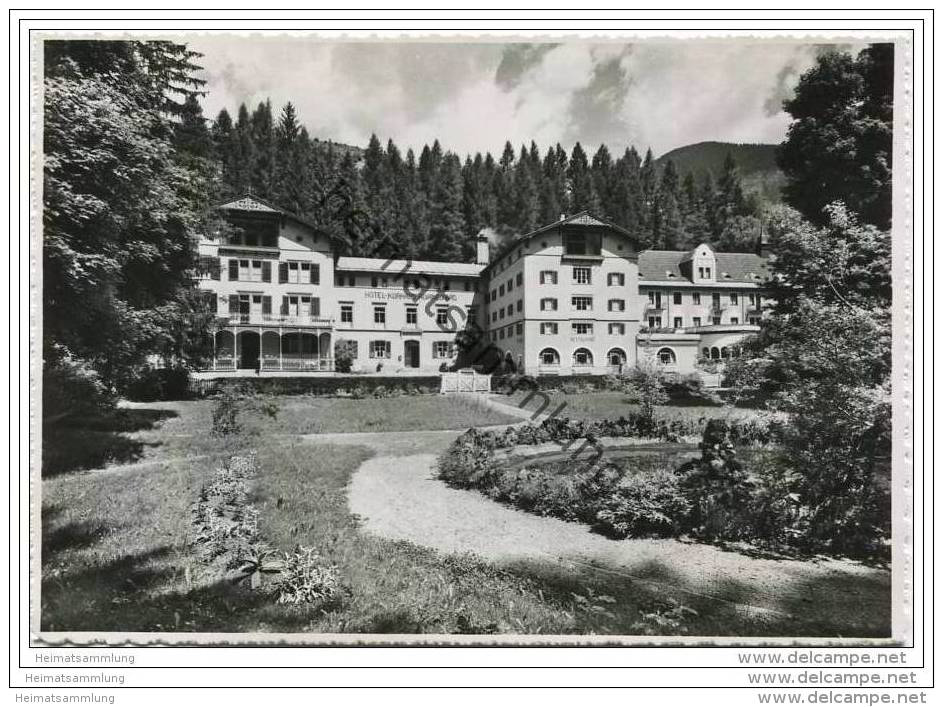 Hotel Kurhaus Alvaneu-Bad - Foto-AK Grossformat