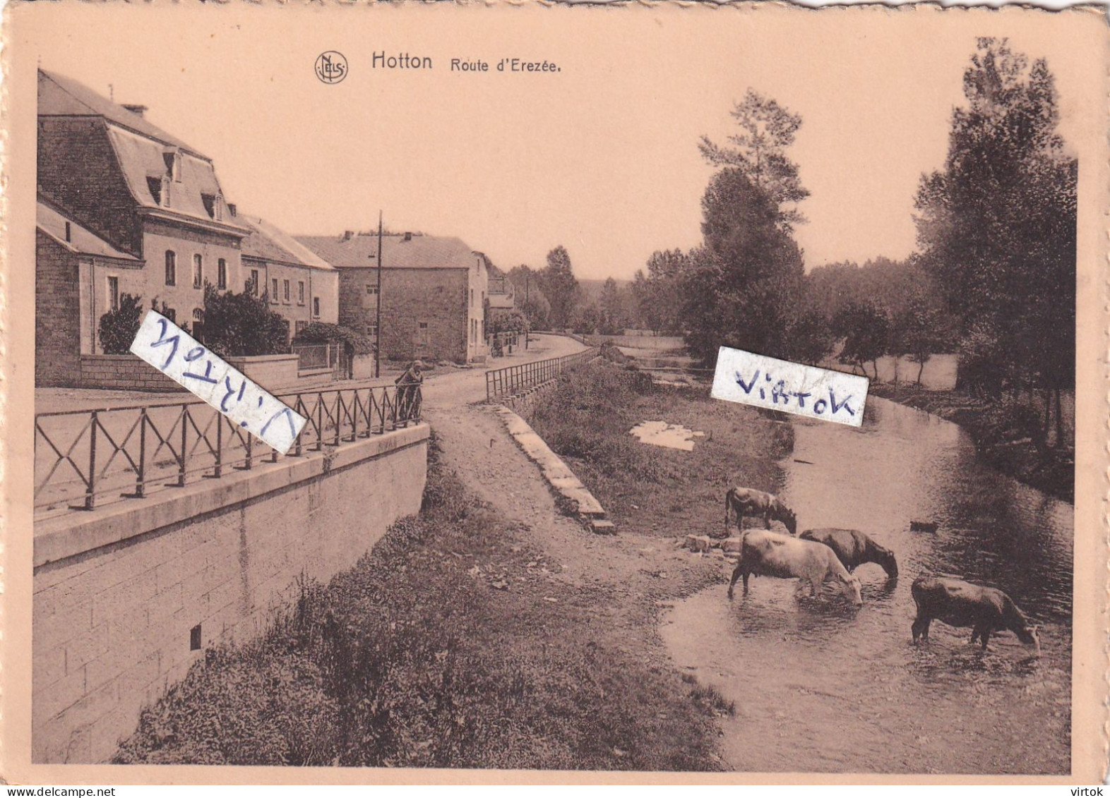 HOTTON    . ( 15  x 10.5  cm )