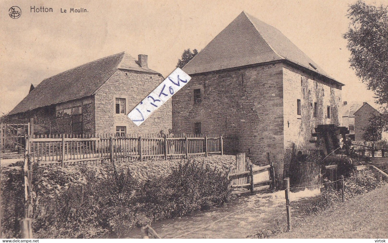 Hotton :  le moulin   --  watermolen    1931