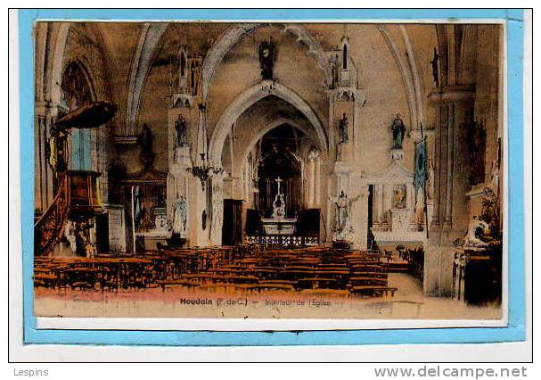 HOUDAIN -- Intérieur de l'Eglise