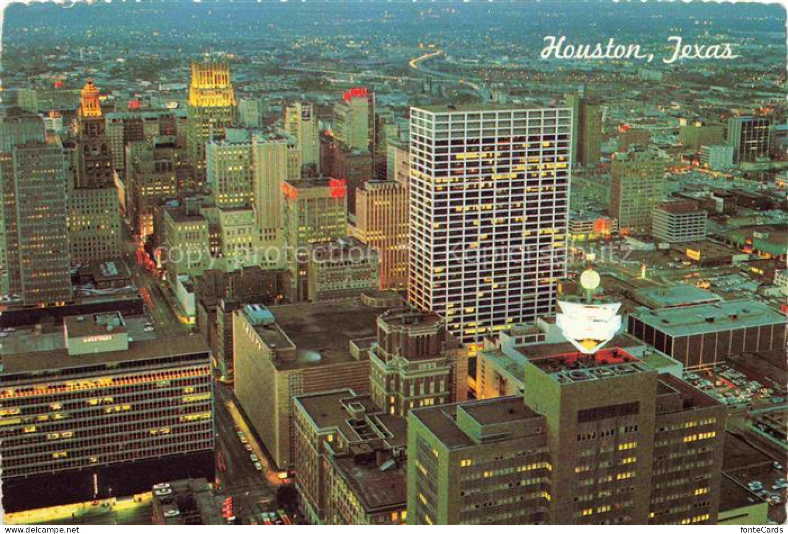 HOUSTON  Texas USA Fliegeraufnahme