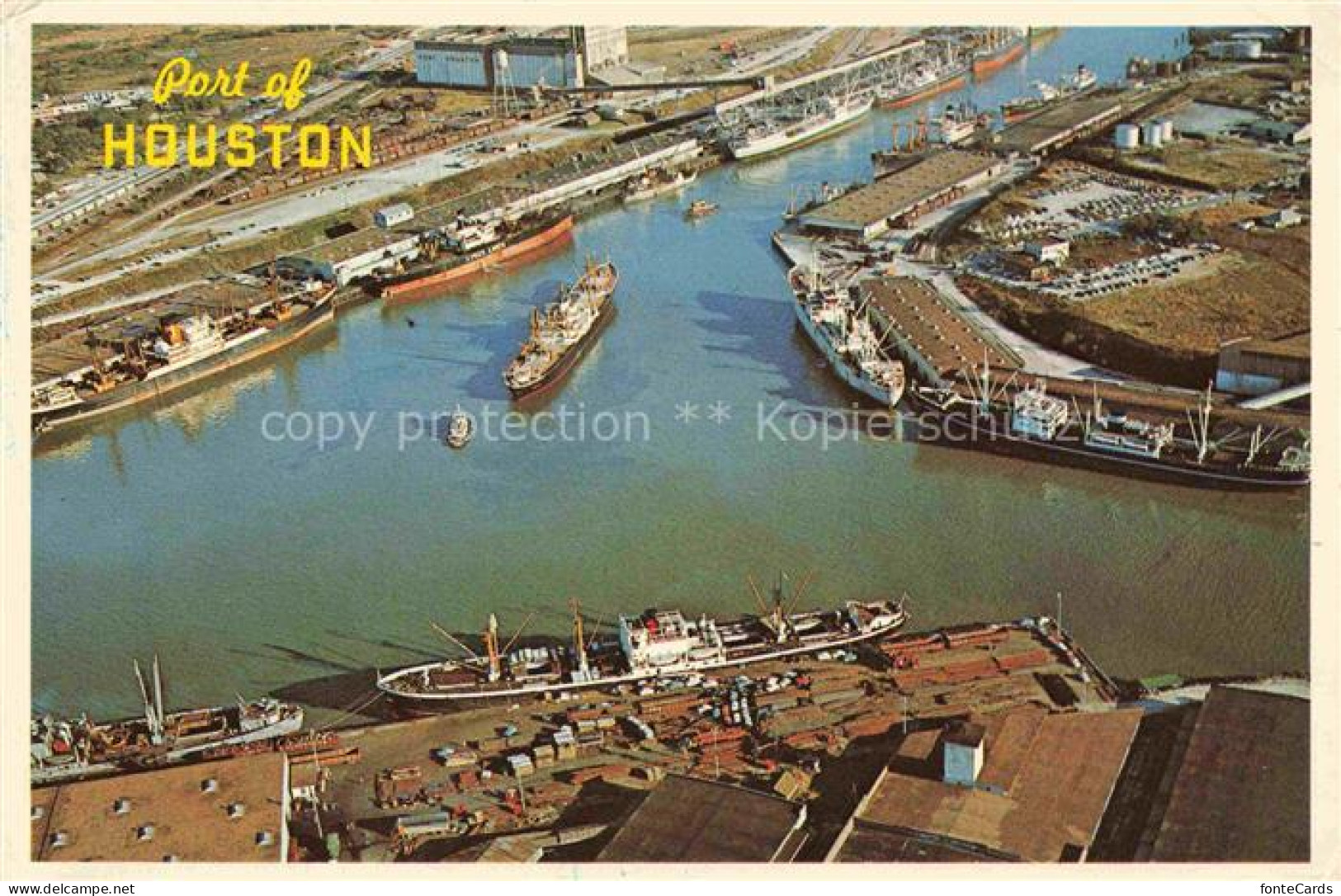 HOUSTON  Texas USA Port of Houston Air view