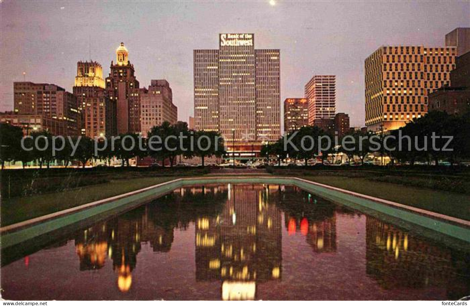 Houston  Texas USA The Magnificent Houston Skyline