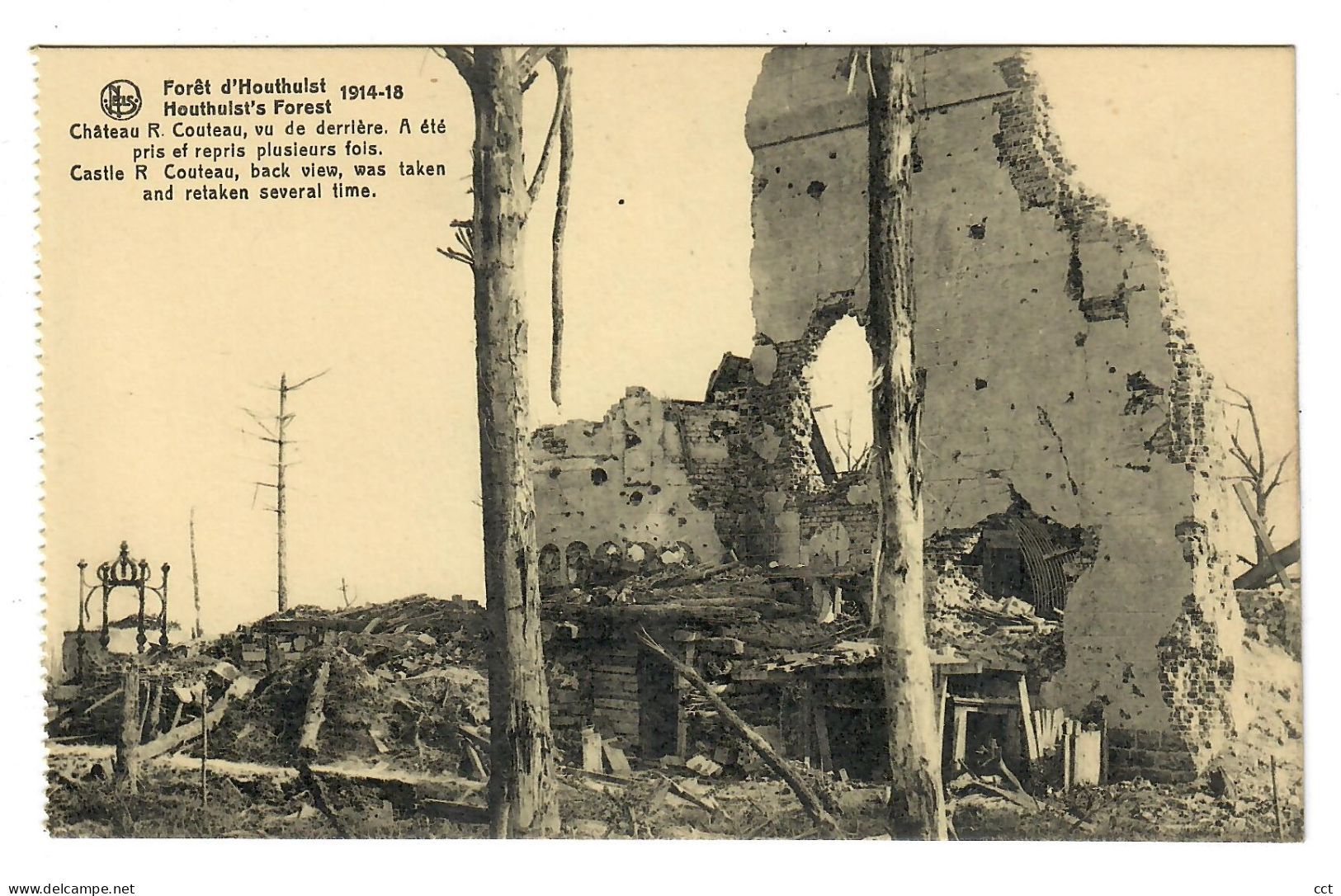 Houthulst   Forêt d'Houthulst  Château R Couteau