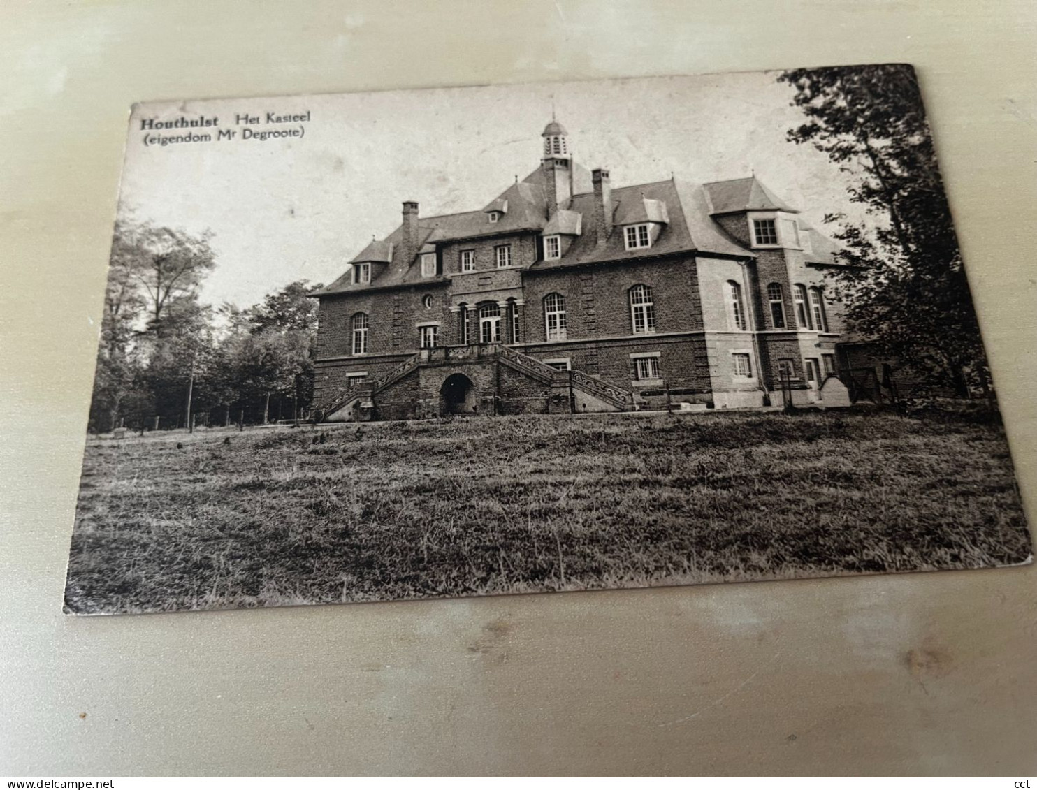 Houthulst    Het Kasteel  (eigendom Mr Degroote)  KASTEEL CHATEAU