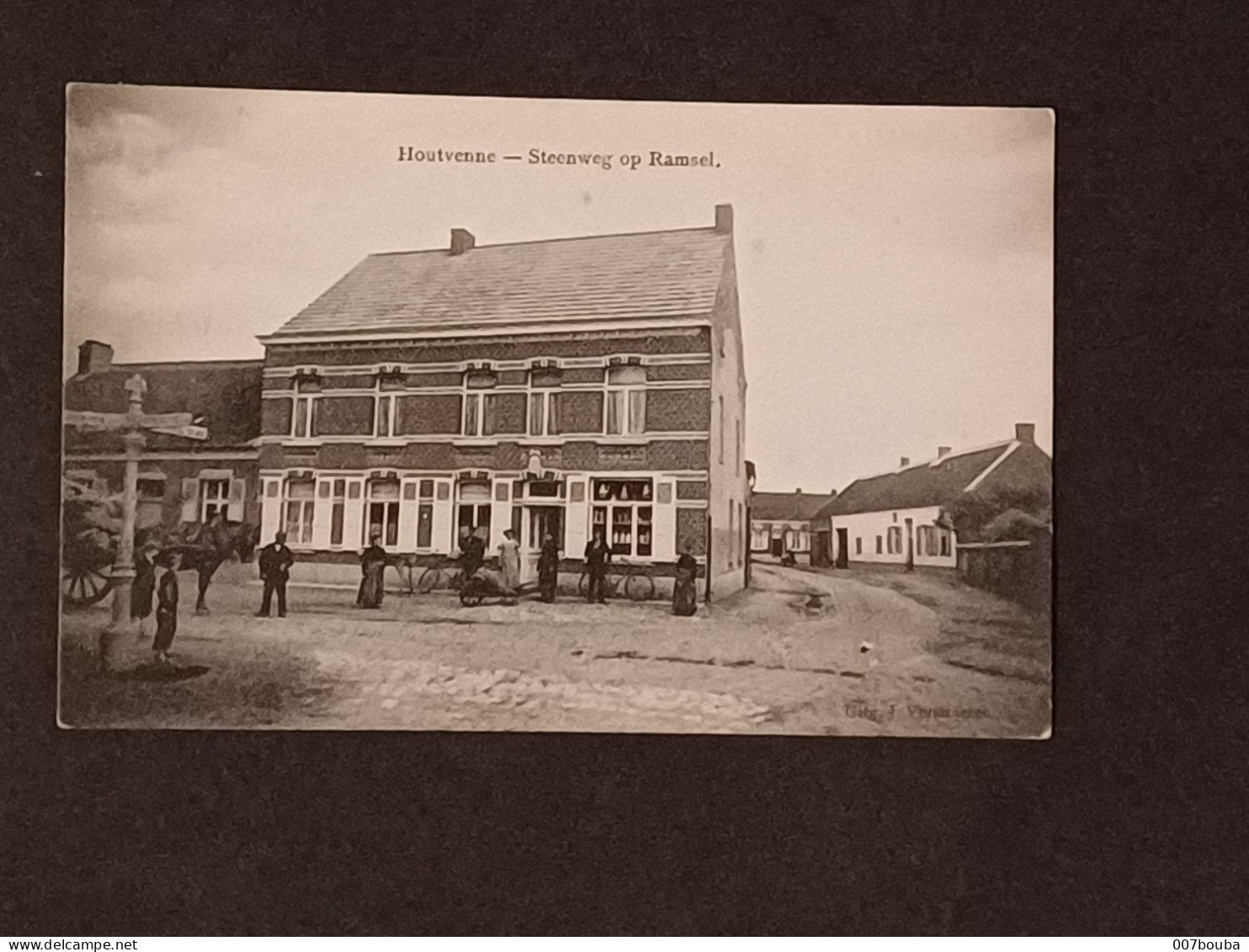 HOUTVENNE / STEENWEG OP RAMSEL / UITG. J. VERSTEAETEN