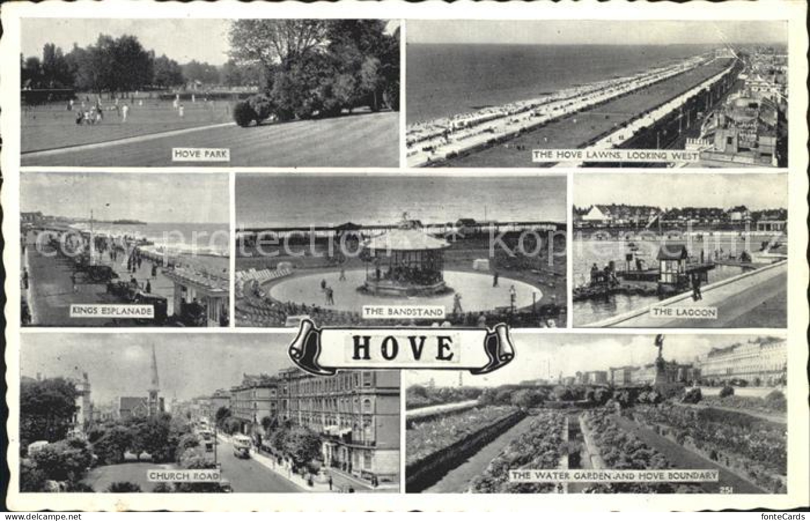 Hove The Water Garden Hove Park Church Road