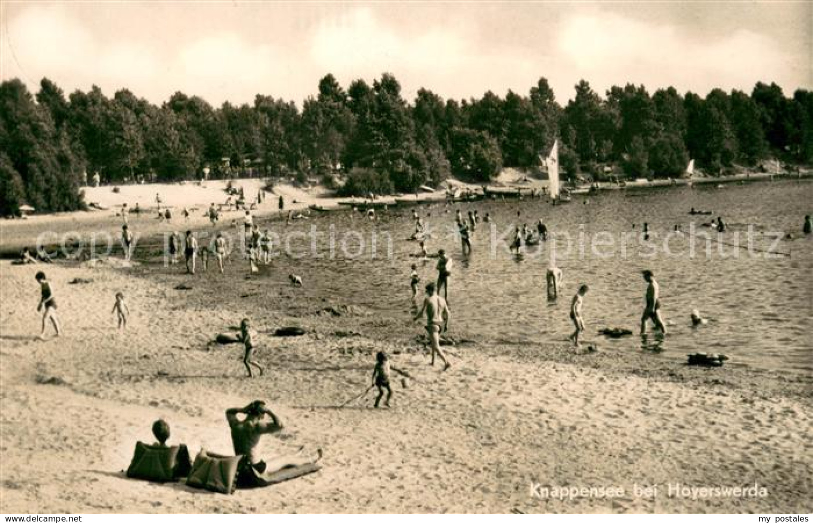 Hoyerswerda Badestrand am Knappensee